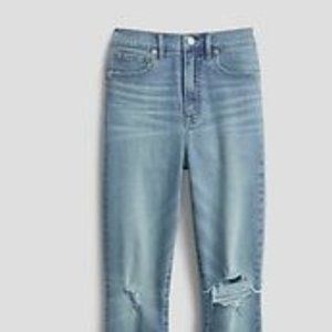 Gap Sky High Rise True Skinny Jeans with Washwell sz 34P